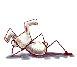 Inhabitants of the village sticker #7214879