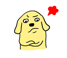 Golden retrieber, Rockey!! sticker #7215260