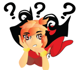 anime monster girl v.00001 sticker #7215402