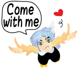 anime monster girl v.00001 sticker #7215408