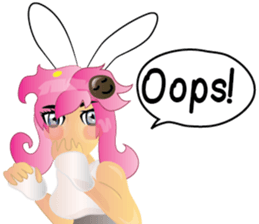 anime monster girl v.00001 sticker #7215421