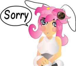 anime monster girl v.00001 sticker #7215423