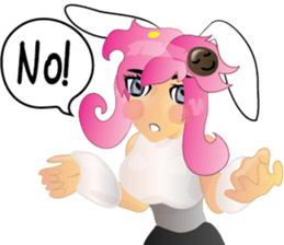 anime monster girl v.00001 sticker #7215425