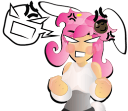 anime monster girl v.00001 sticker #7215426