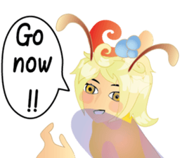 anime monster girl v.00001 sticker #7215434