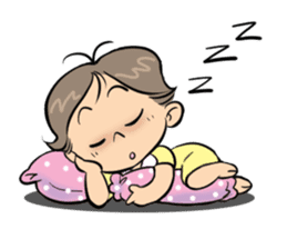 "Wan" It's a naughty girl. sticker #7215618