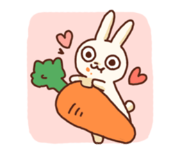 Salaryman rabbit sticker #7215758