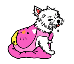 Bubble B Dog sticker #7216041