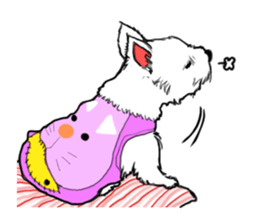 Bubble B Dog sticker #7216064