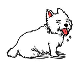 Bubble B Dog sticker #7216066