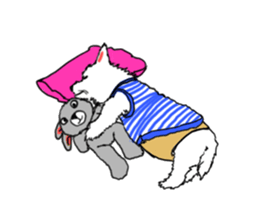 Bubble B Dog sticker #7216074