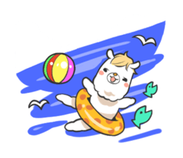 Alpaca of Aku volume Chita Peninsula sticker #7216826