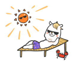 Alpaca of Aku volume Chita Peninsula sticker #7216829