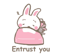 Pinky of rabbit 2 (English) sticker #7216841