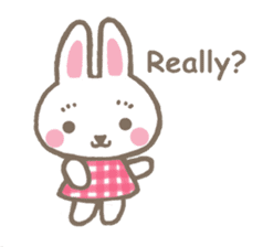 Pinky of rabbit 2 (English) sticker #7216857