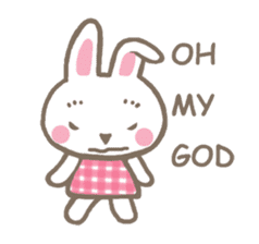 Pinky of rabbit 2 (English) sticker #7216860