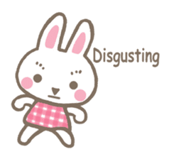Pinky of rabbit 2 (English) sticker #7216865
