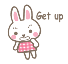 Pinky of rabbit 2 (English) sticker #7216872