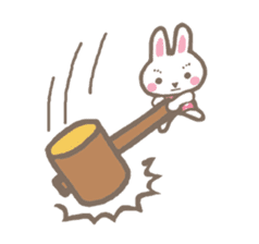 Pinky of rabbit 2 (English) sticker #7216875