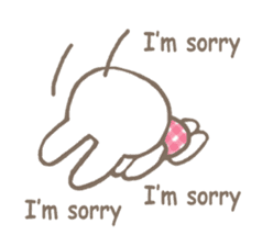 Pinky of rabbit 2 (English) sticker #7216878
