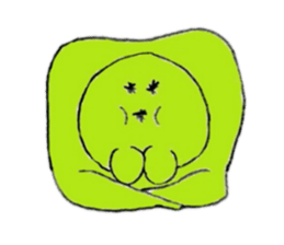 Go!Go! forked chin hero! sticker #7217096