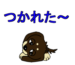 I love  Miniature Dachshund sticker #7217471