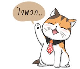 Soidow cat (Thai v.) sticker #7217730