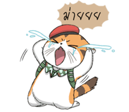 Soidow cat (Thai v.) sticker #7217741