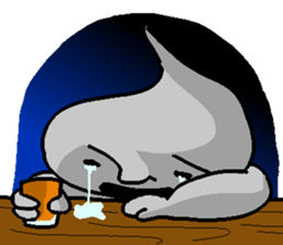 Strange livings (English) sticker #7217765