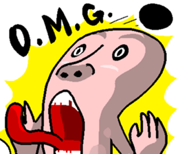 Strange livings (English) sticker #7217767