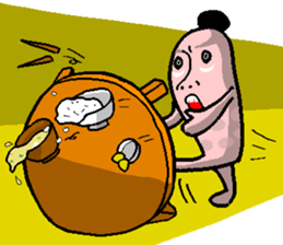 Strange livings (English) sticker #7217770