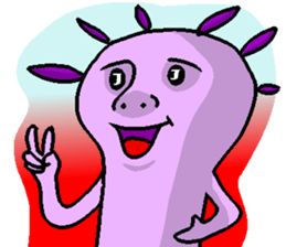 Strange livings (English) sticker #7217788