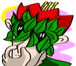 Strange livings (English) sticker #7217790