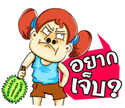 Cha-em: Naughty Girl sticker #7217943