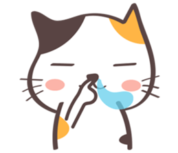 Little meow cat 2 sticker #7218016