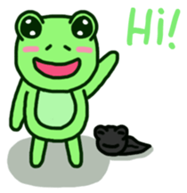 Frog and Froglet sticker #7218400