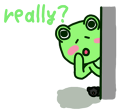 Frog and Froglet sticker #7218404