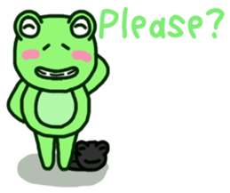 Frog and Froglet sticker #7218406