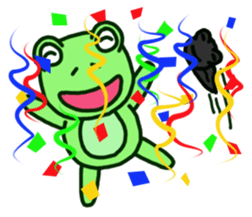 Frog and Froglet sticker #7218409