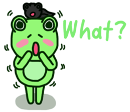 Frog and Froglet sticker #7218411