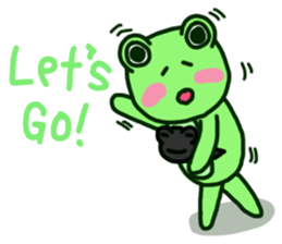 Frog and Froglet sticker #7218412