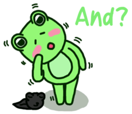 Frog and Froglet sticker #7218413