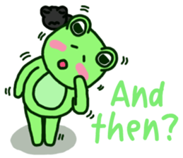 Frog and Froglet sticker #7218414