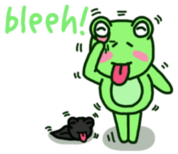 Frog and Froglet sticker #7218417
