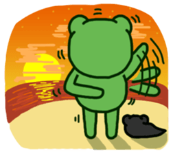 Frog and Froglet sticker #7218419