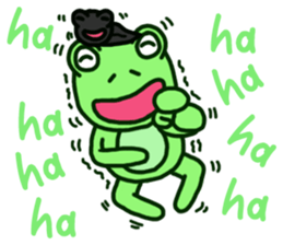 Frog and Froglet sticker #7218422