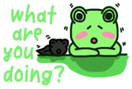 Frog and Froglet sticker #7218423
