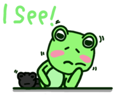 Frog and Froglet sticker #7218424
