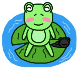 Frog and Froglet sticker #7218425