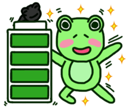 Frog and Froglet sticker #7218426